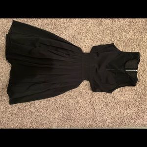 Black Dress with Cutouts